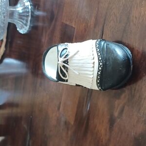 Vintage golf shoe figurine